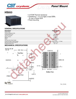 HS072-HD6090 datasheet  